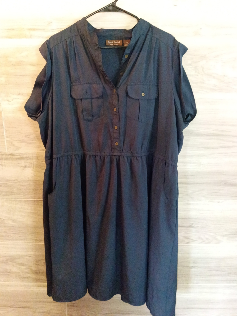 Speed Control Navy Shirt Blouse